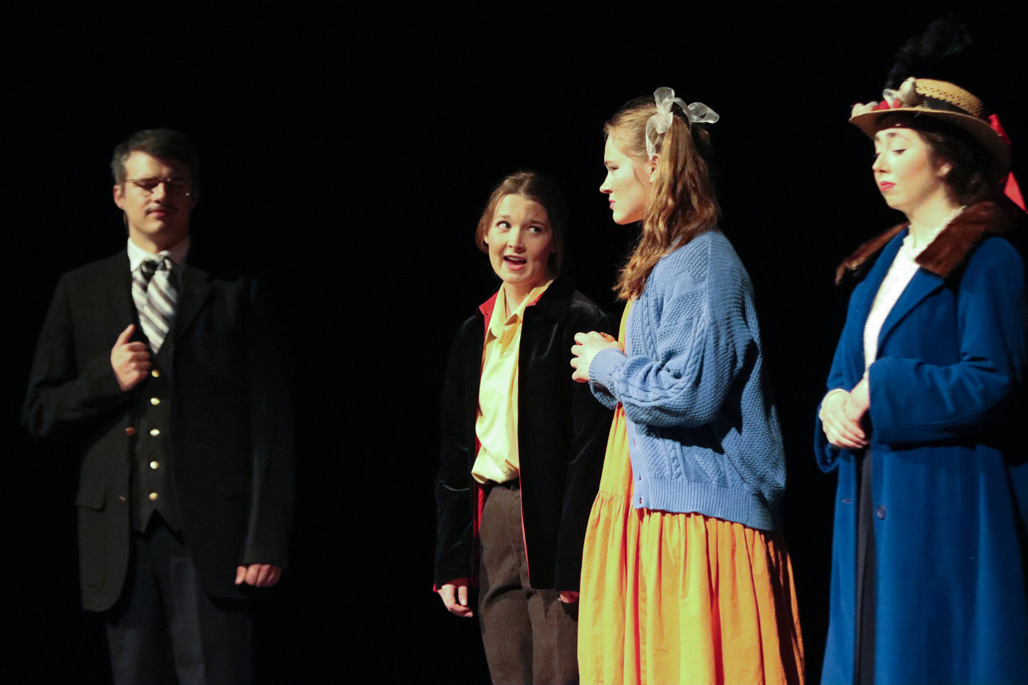 Hillcrest Academy students perform the spring musical, Mary Poppins, in Celebration Hall on Sunday, March 27