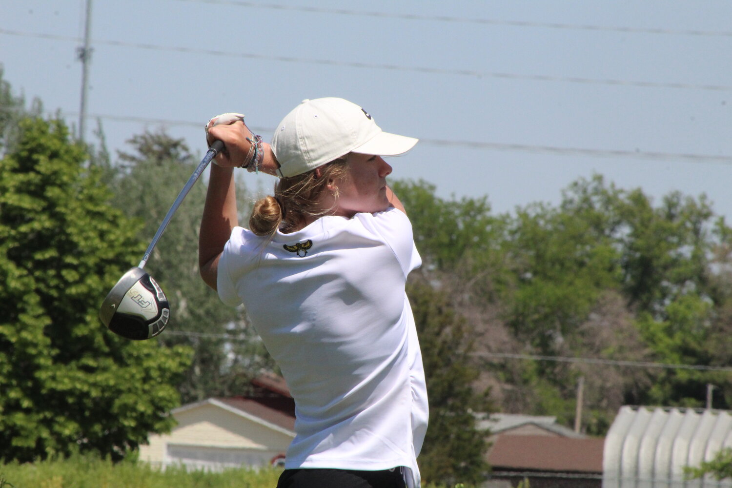 In just her second year of high school golf, Kylie Reinier of Mid-Prairie cracked the top 20 at the 2A state tournament.